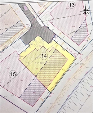 terrain à la vente -   34800  CLERMONT L HERAULT, surface 466 m2 vente terrain - UBI461998412